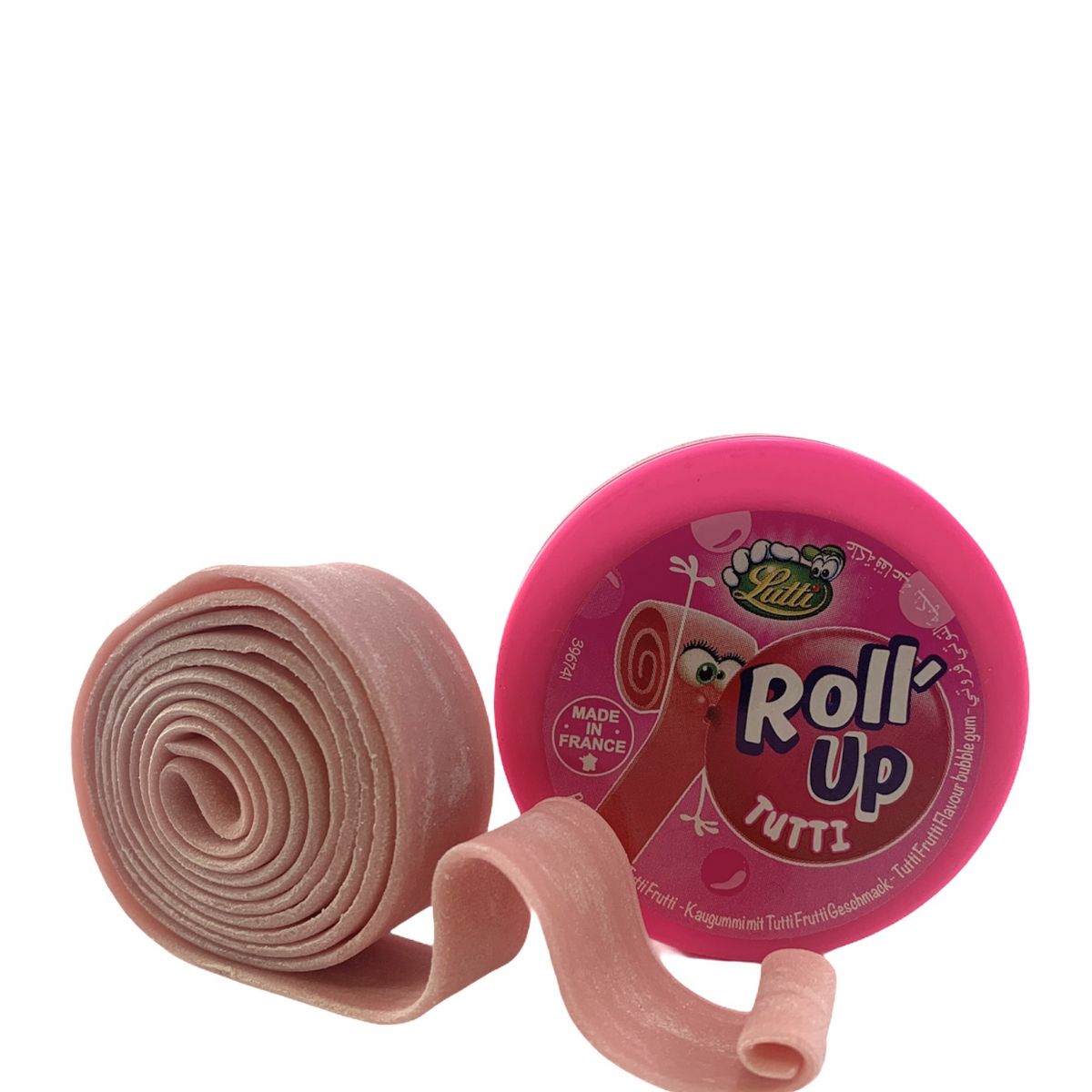 Roll'Up Tutti Frutti Chewing Gum Lutti