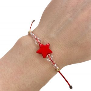 Bracelet Star Etoile Rouge 