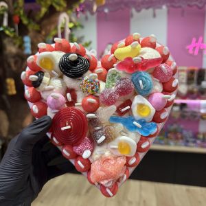 Gâteau de Bonbons Coeur Candy Heart (moyen) 
