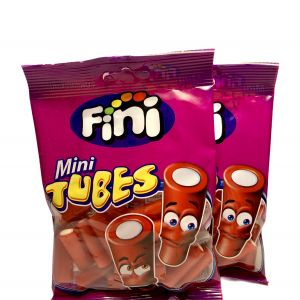 Bonbons Fini Mini Tubes Fraise 