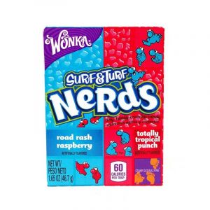 Wonka Nerds Surf & Turf - Punch Tropical & Framboise 