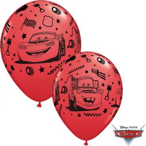 Cars Pixar Disney 6 Ballons 11″ Qualatex 